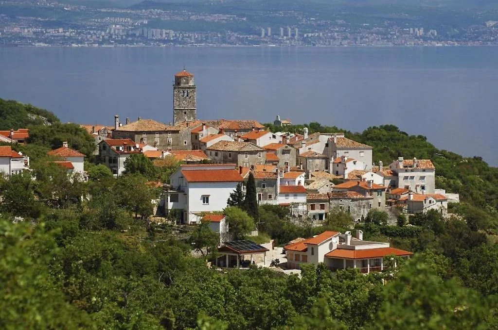 Studio Apartment In Moscenicka Draga With Sea View, Balcony, Air Conditioning, Wi-Fi