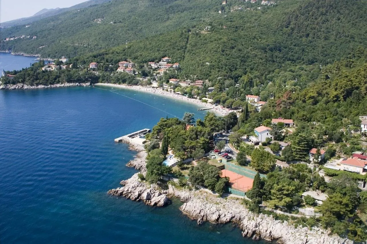 Studio Apartment In Moscenicka Draga With Sea View, Balcony, Air Conditioning, Wi-Fi