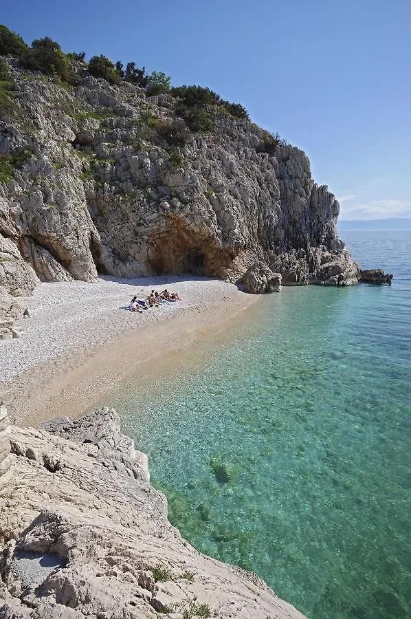 Studio Apartment In Moscenicka Draga With Sea View, Balcony, Air Conditioning, Wi-Fi Kroatien